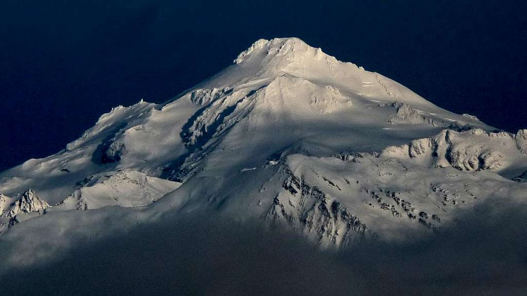 Glacier Peak Above the Clouds