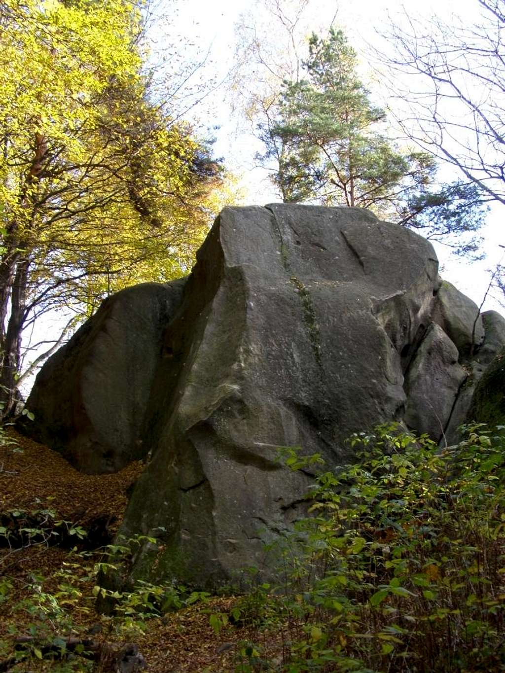 Sandstone rock near Castle
