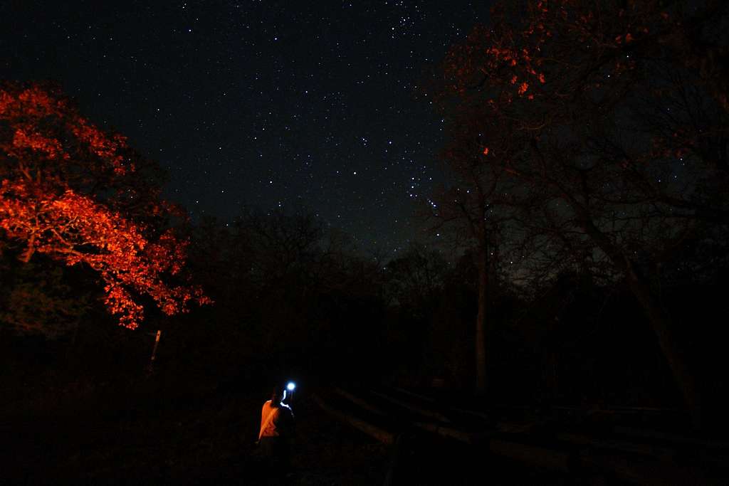 Photographing the Night Sky near Sasakwa, OK