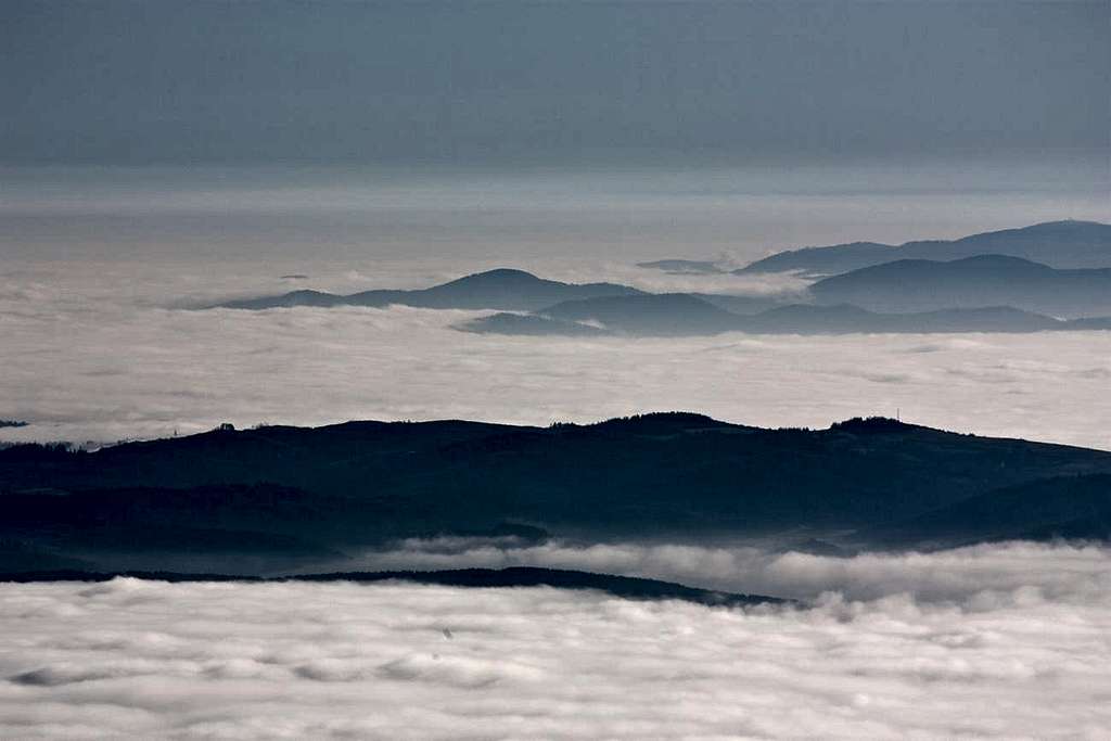 Misty highlands