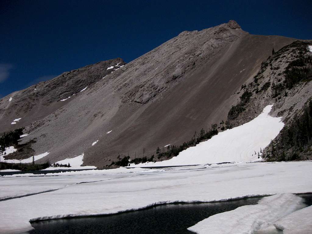 Our Lake and Peak 8466