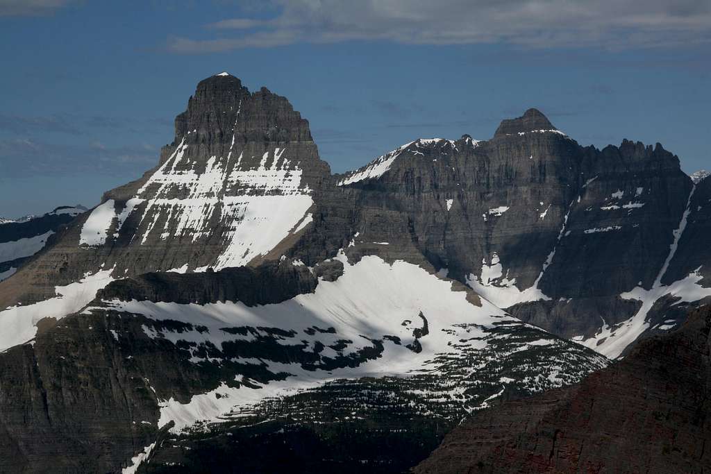 Mount Wilbur and Iceberg Peak