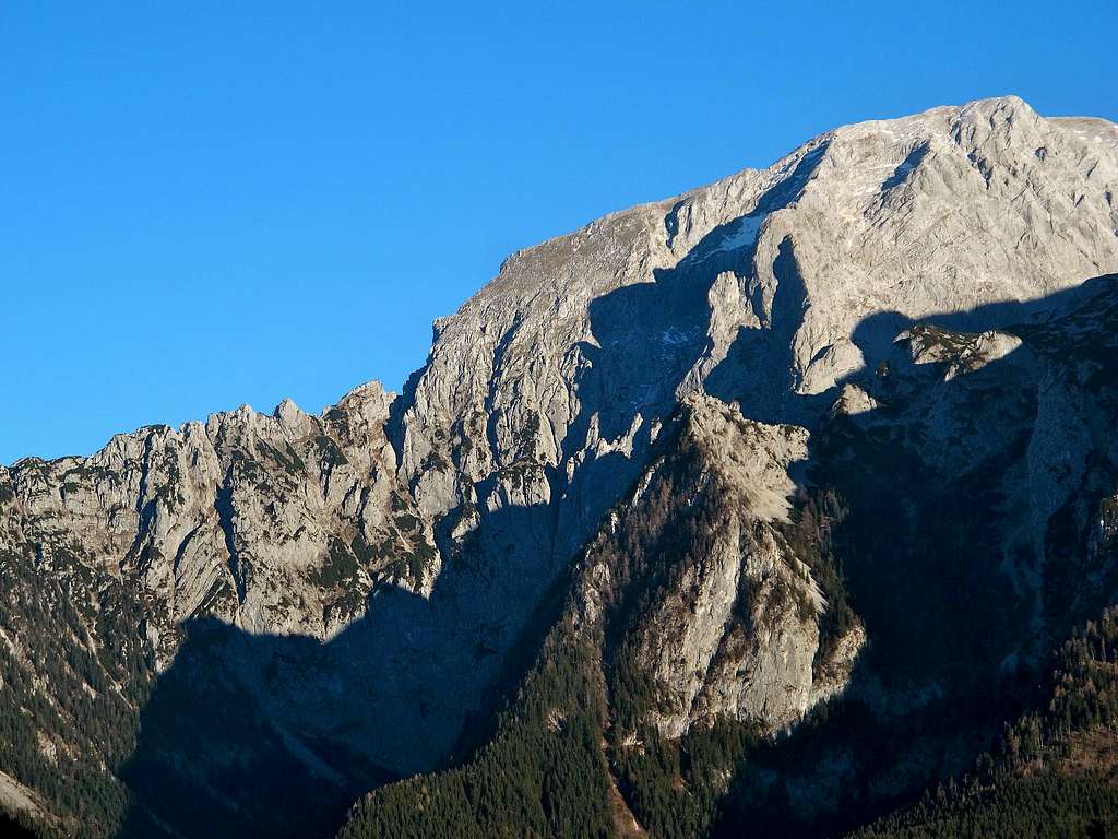 Manndlgrat ridge and Hoher Göll