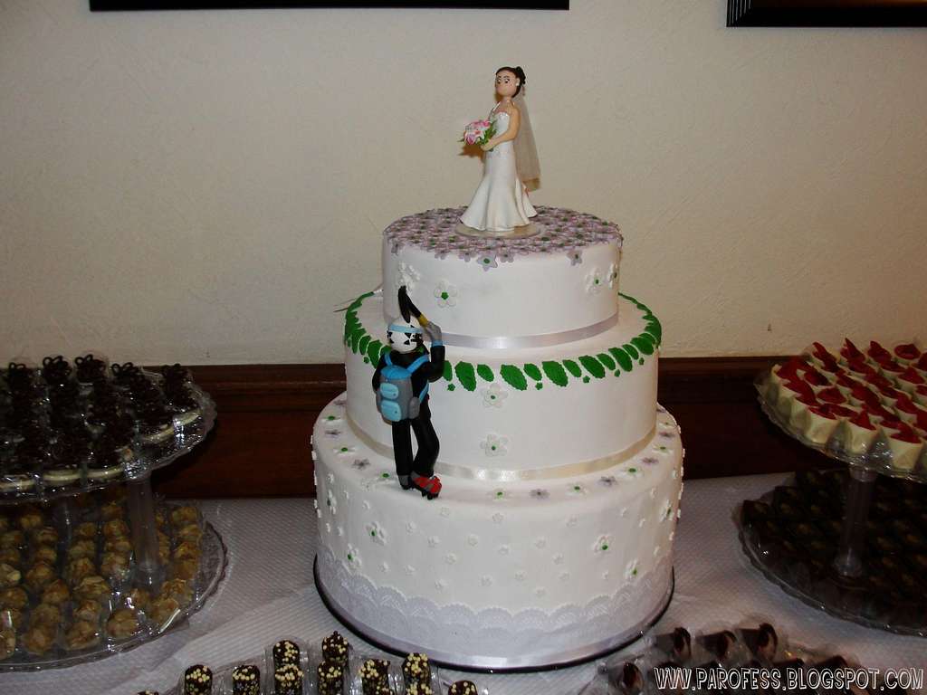 Our wedding cake!