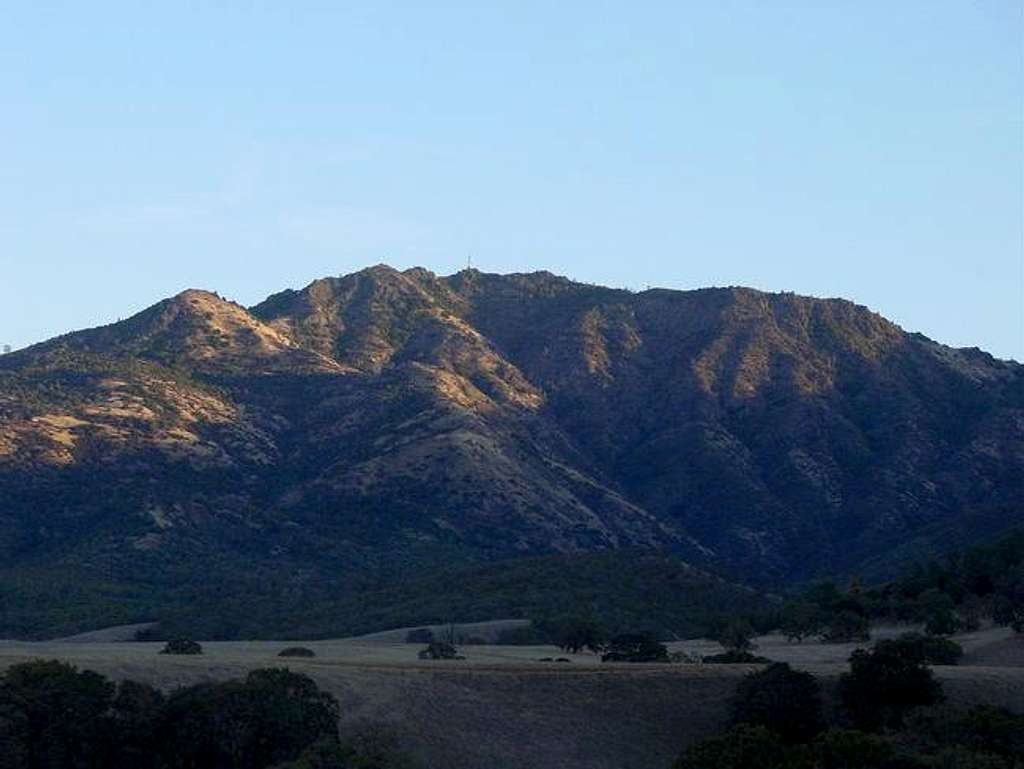 N Peak from Mitchell Canyon...