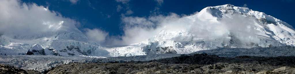 Huascarán panorama
