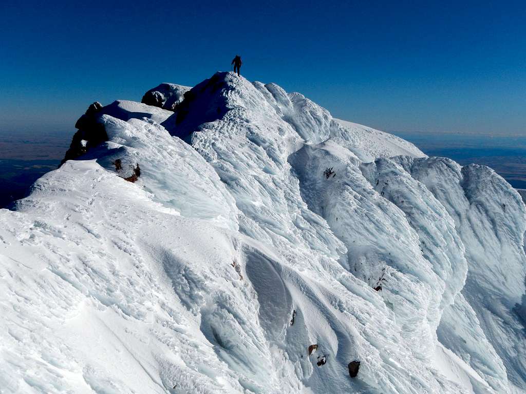 Mount Hood Summit In December