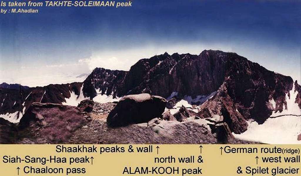 Alam-Kooh peak and other...