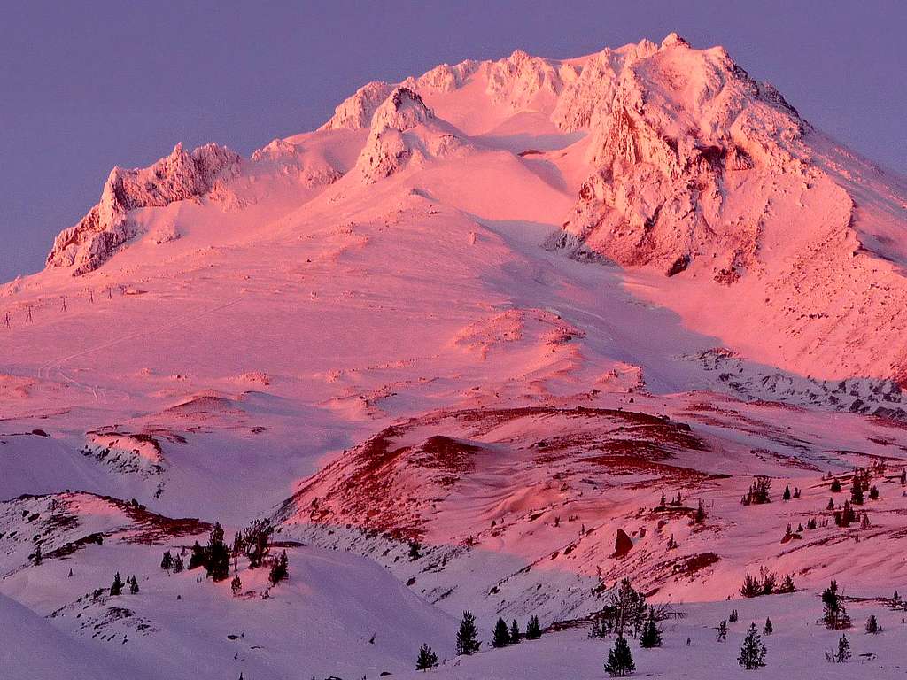 Mount Hood in Winters Splendor