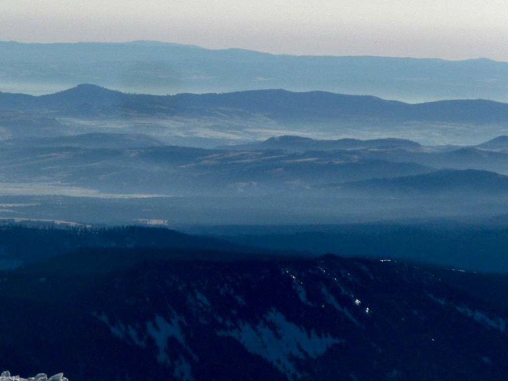 Blue Ridges to the South