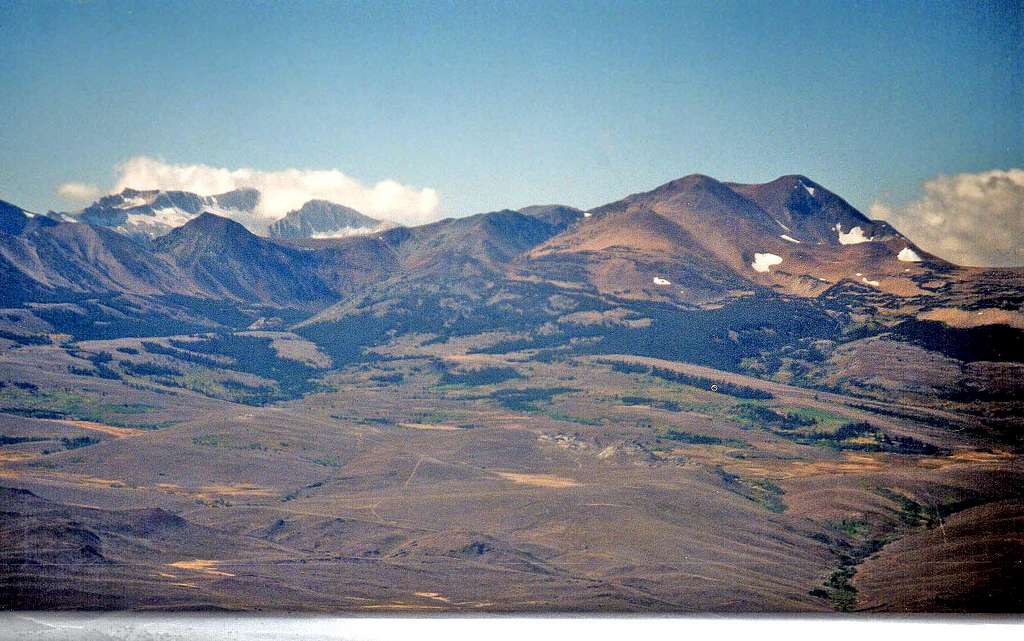 Mt. Conness, North Peak and Dunderberg Peak