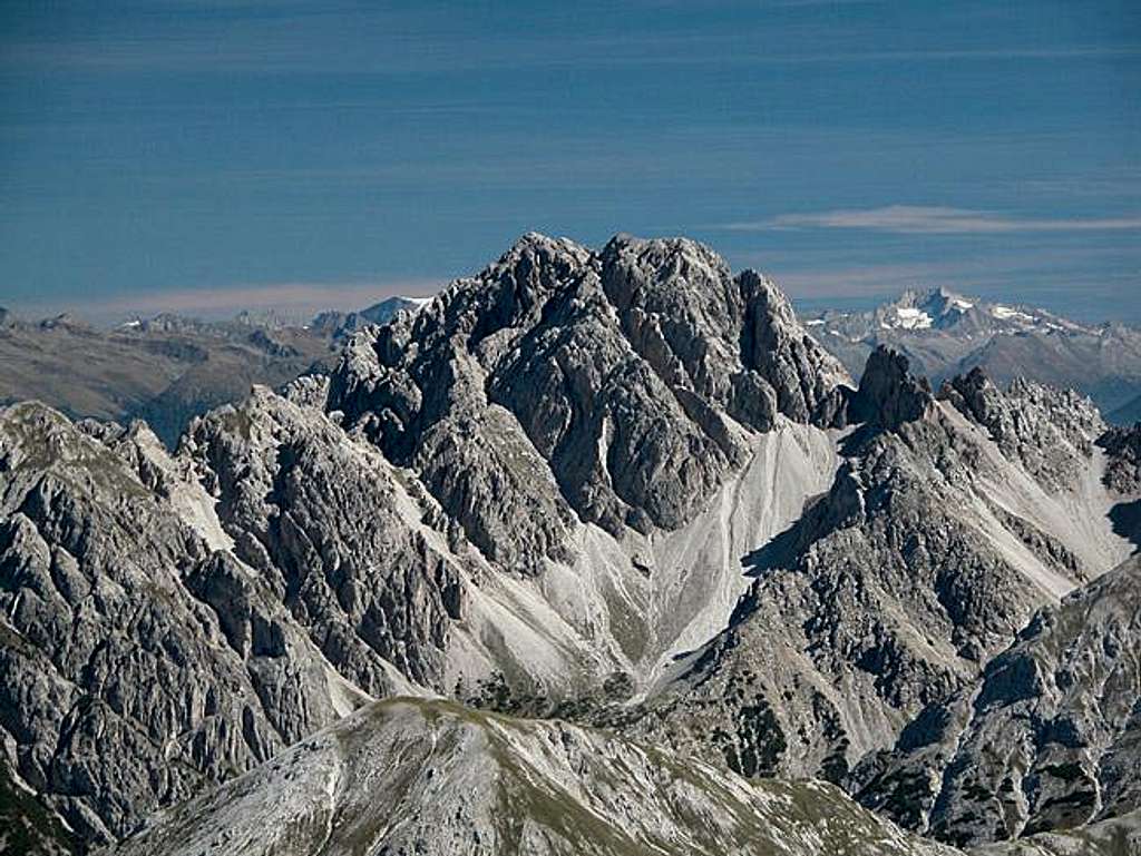 Kreuzkofel as seen from the...