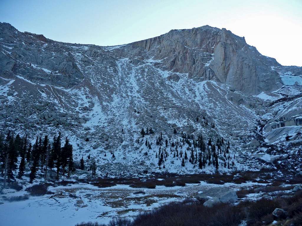 View from Lower Boyscout Lake