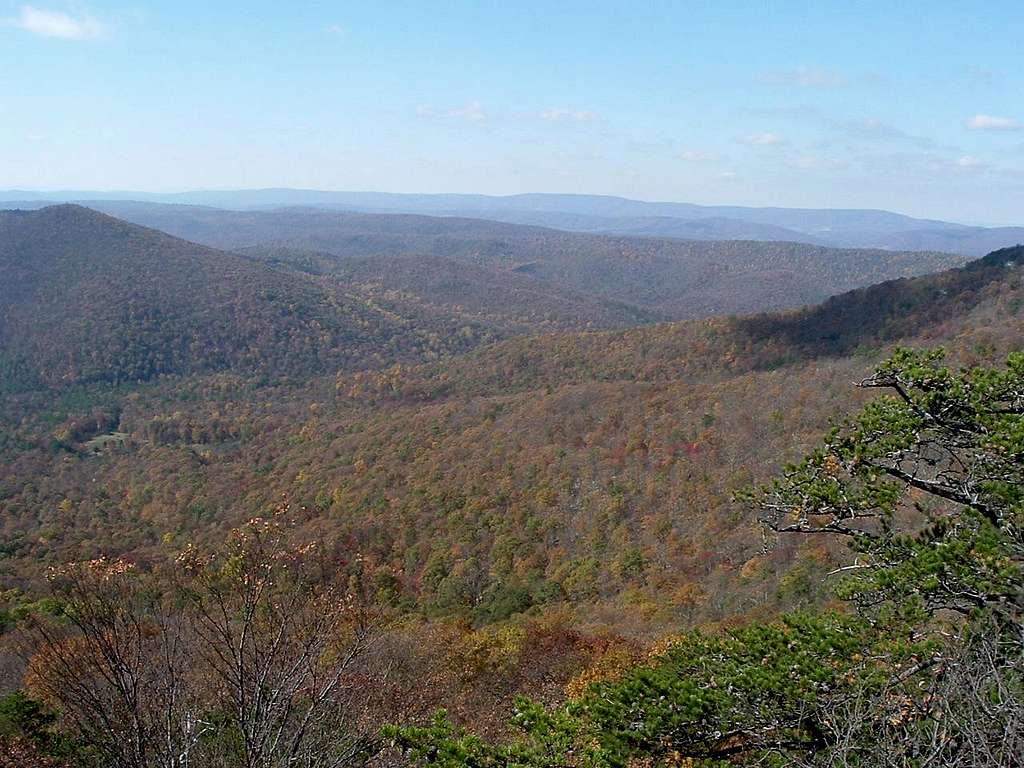 Looking West from Halfmoon Mountain