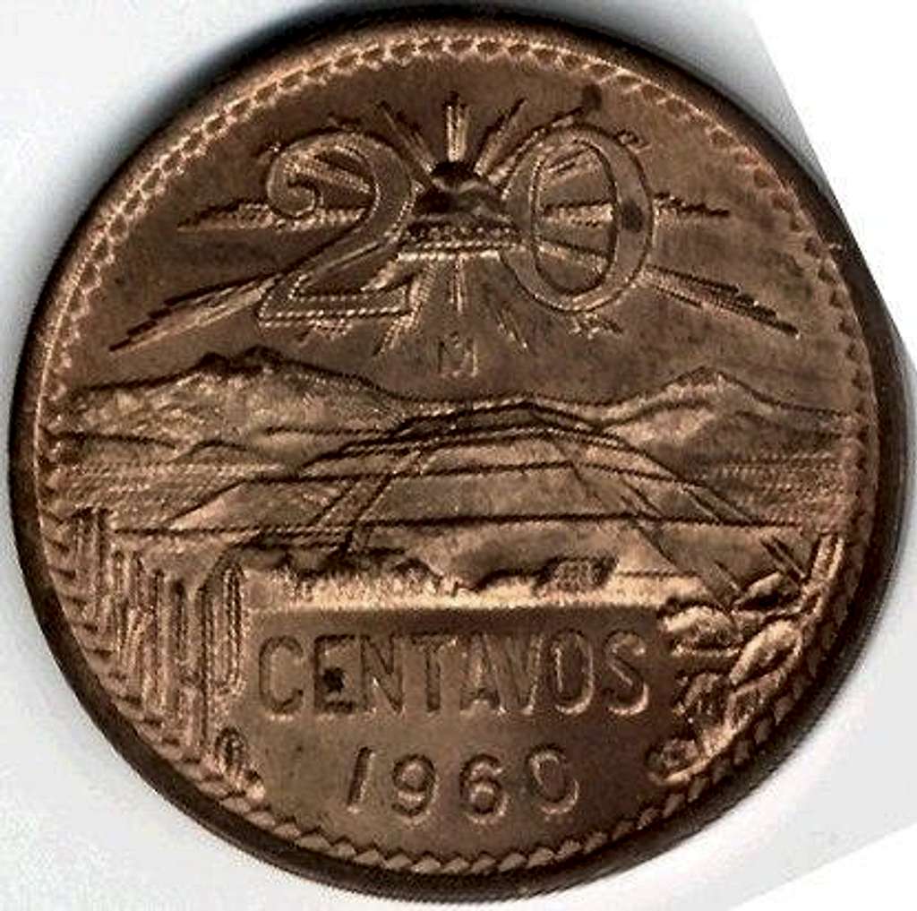 Mexico's twenty centavos