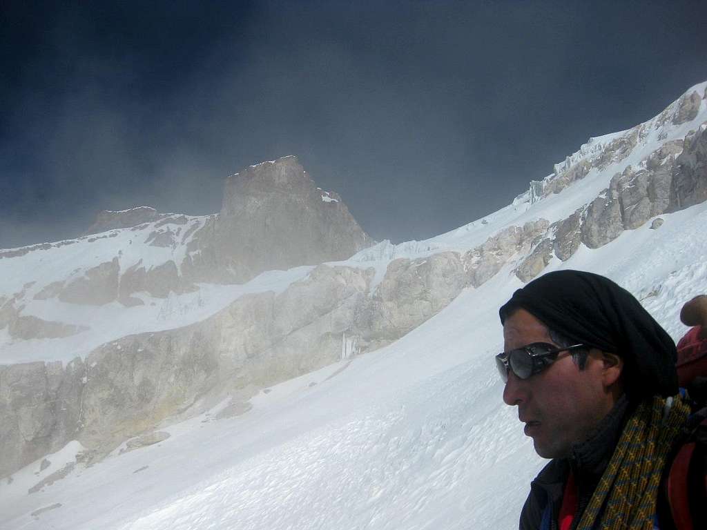Iván on the slopes of Ampato