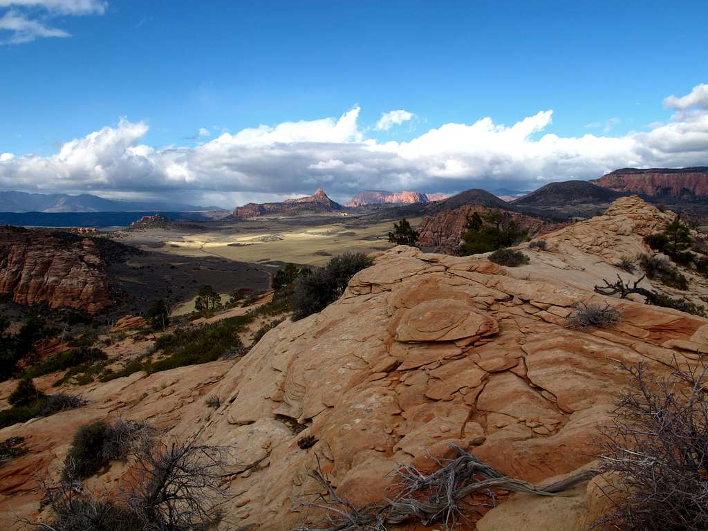 Looking toward Kolob Canyons 