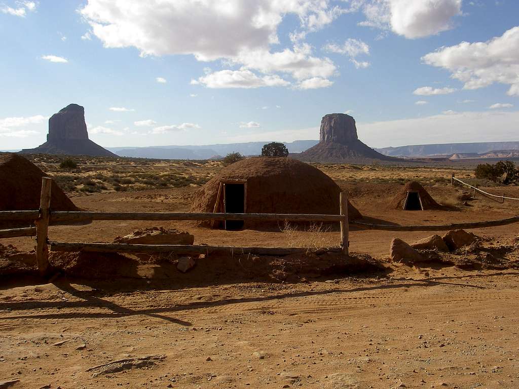 Navajo traditional hogan