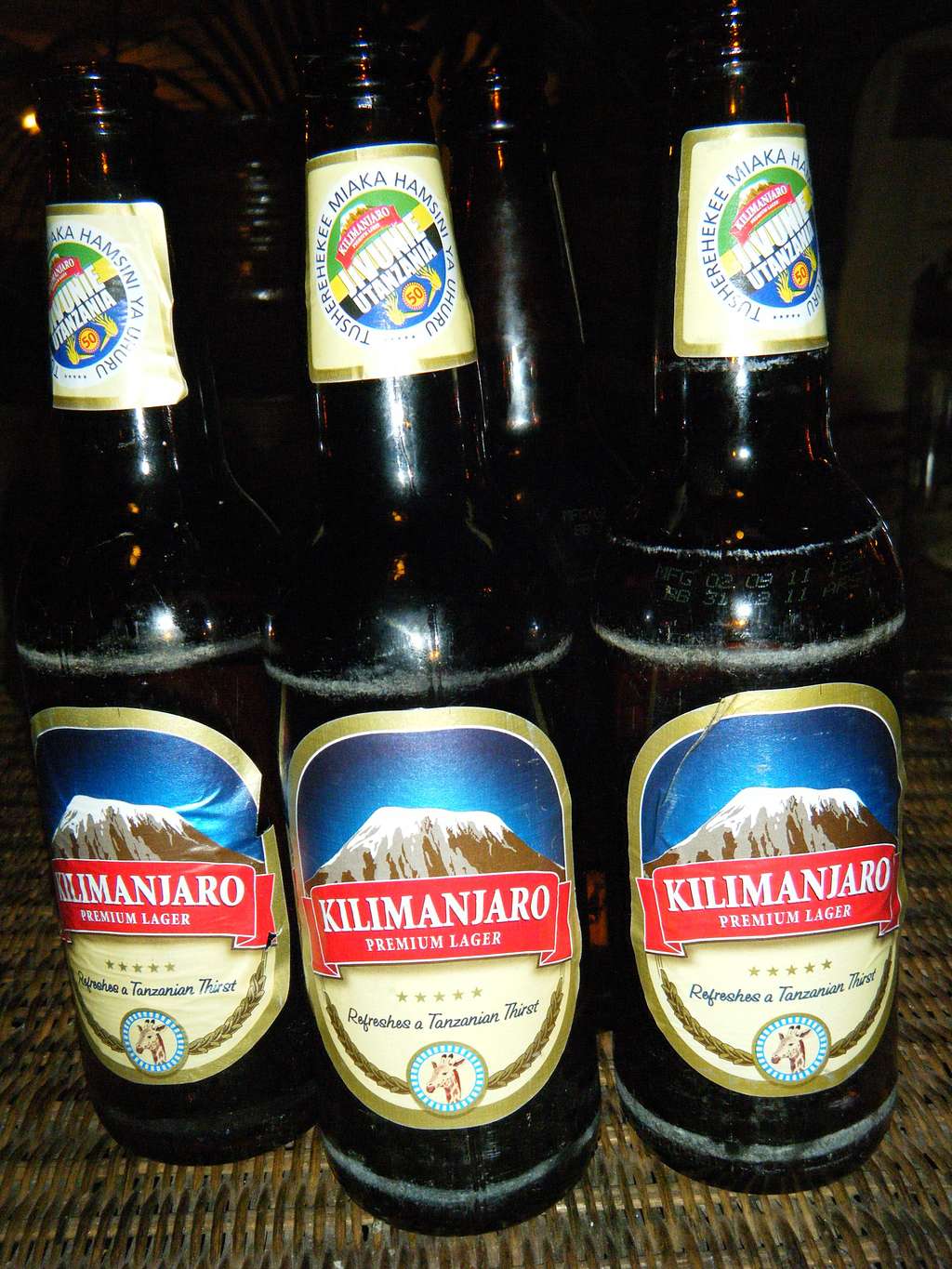 Kilimanjaro Beer!