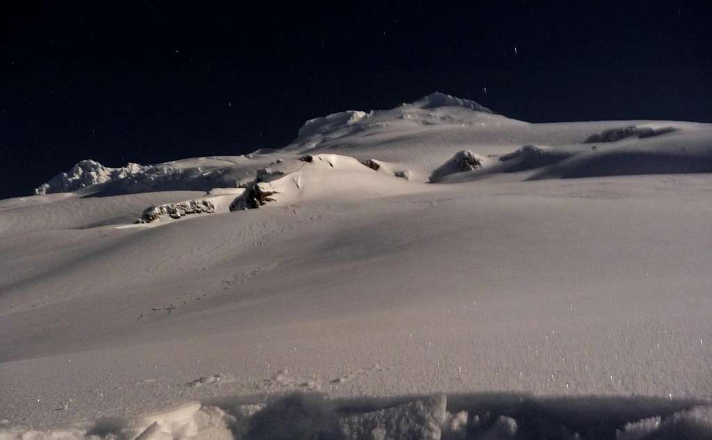 Mount Baker at Night