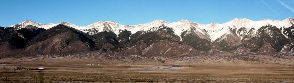 Panorama of the Northern Sangre's