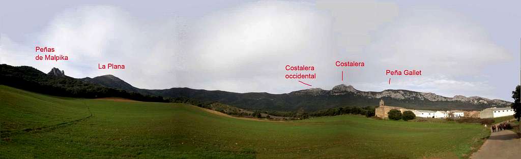 South face of Costalera