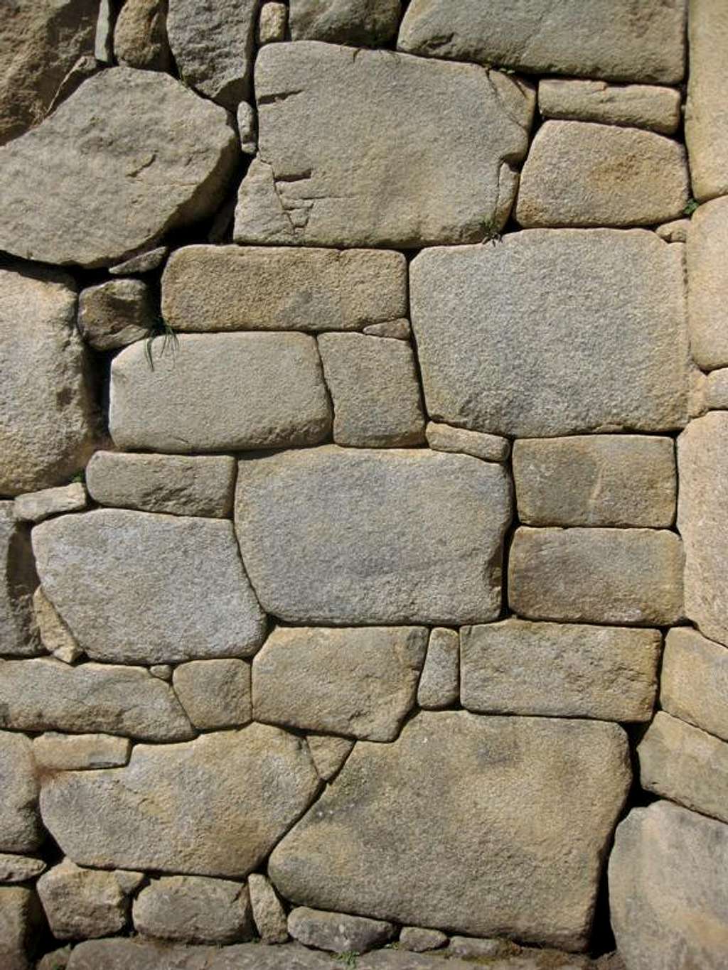 Ancient stone work at Machu Picchu