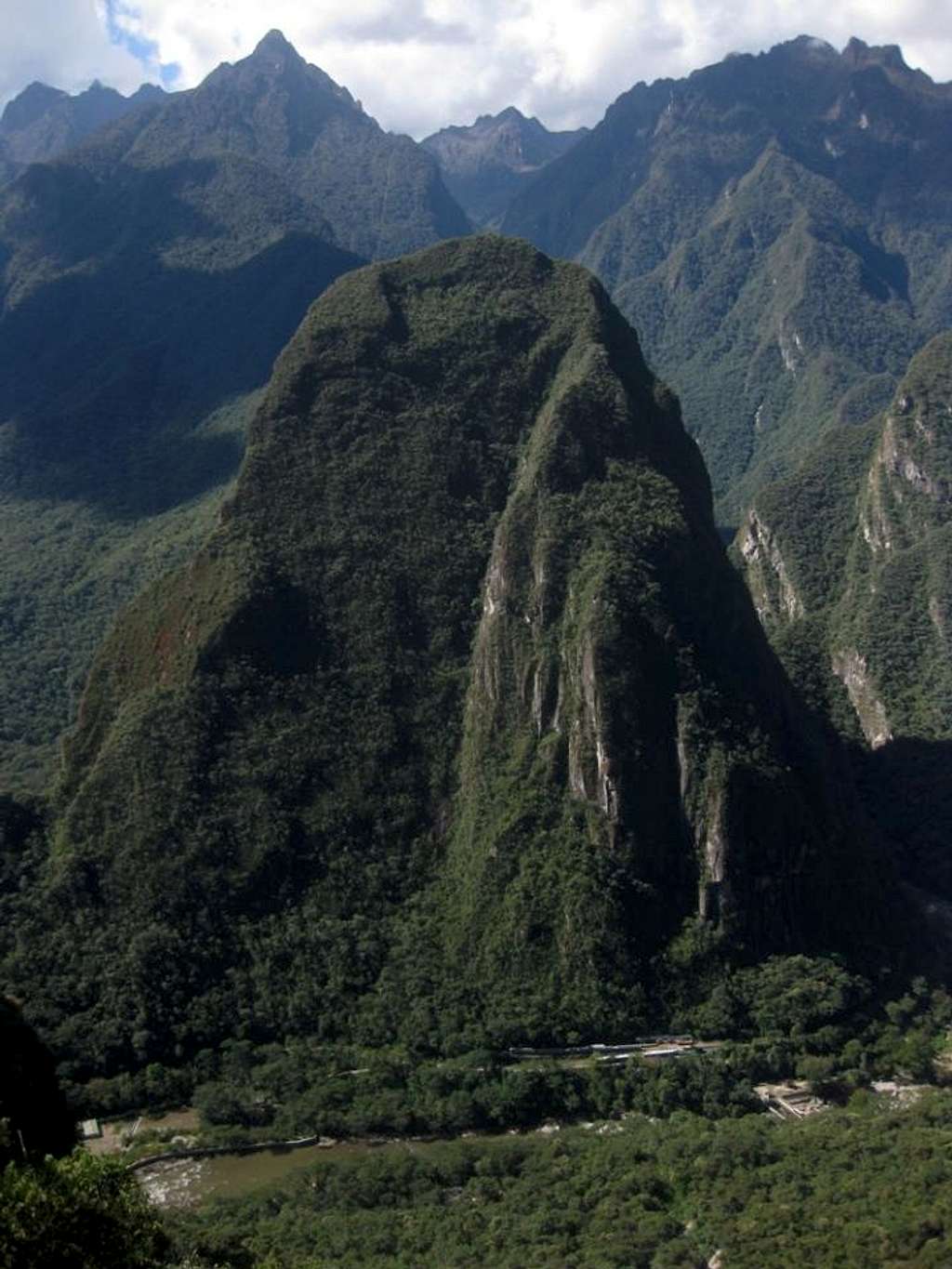Putucusi from Machu Picchu