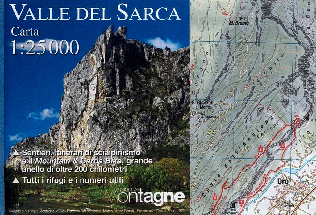 Sarca Valley Map