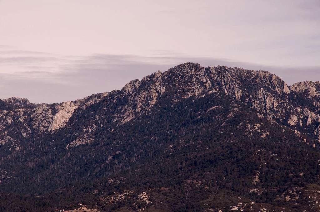Lily Rock and Tahquitz Peak