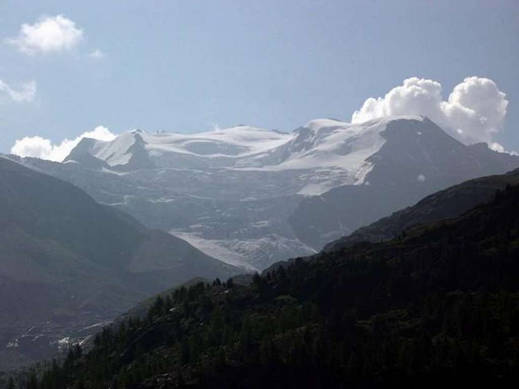 A part of Forni Glacier from...