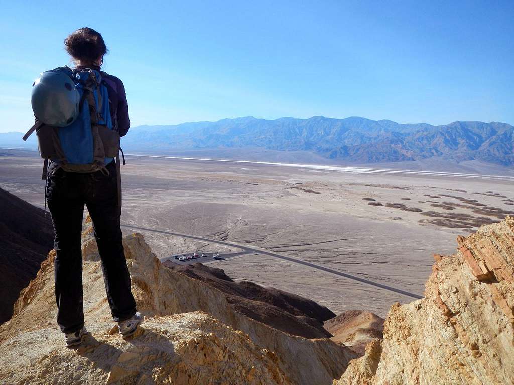 Overlooking Death Valley