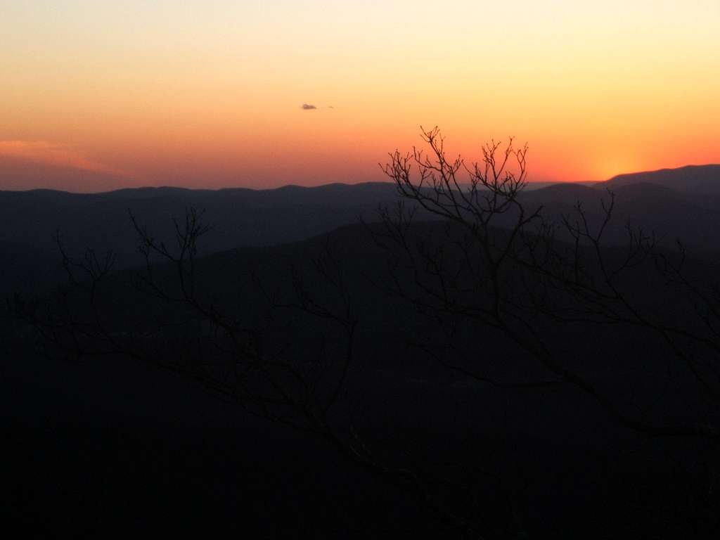 Blood Mountain Sunset
