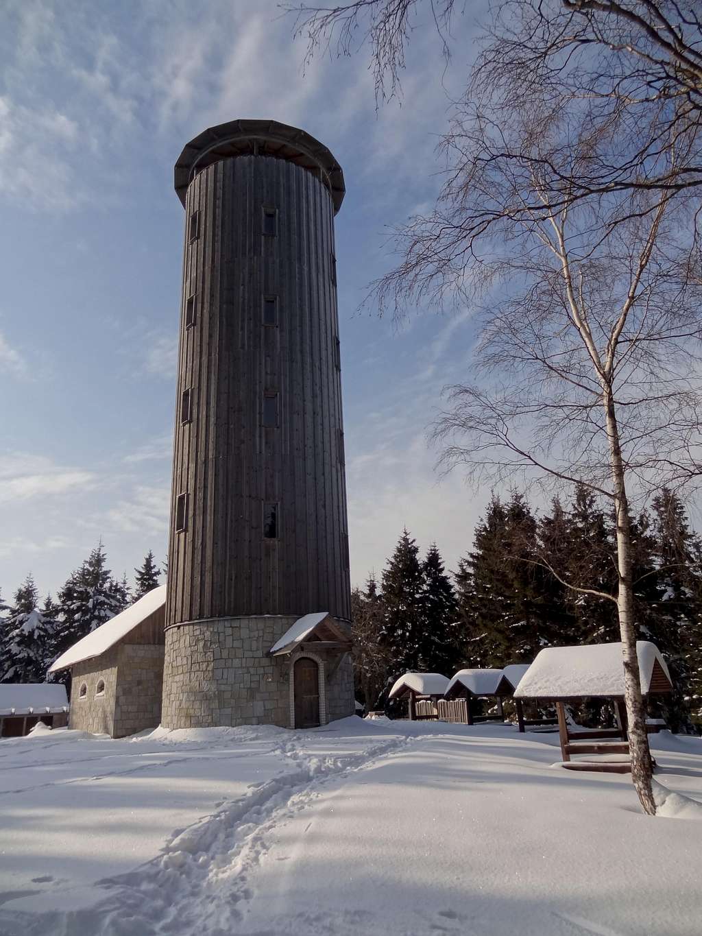 Borówkowa Góra outlook tower