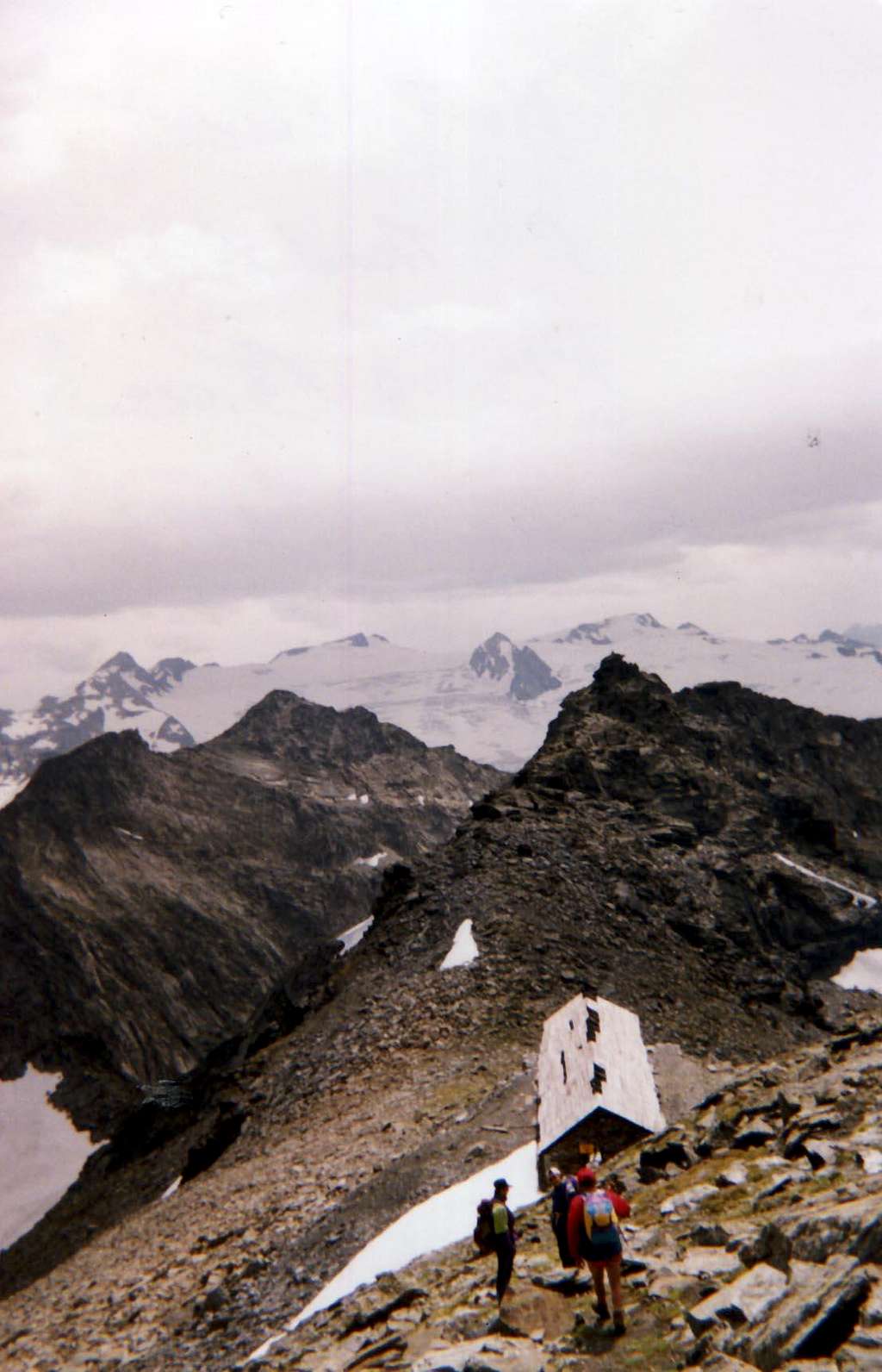 M. COLMET descent from North to South Summit 1993