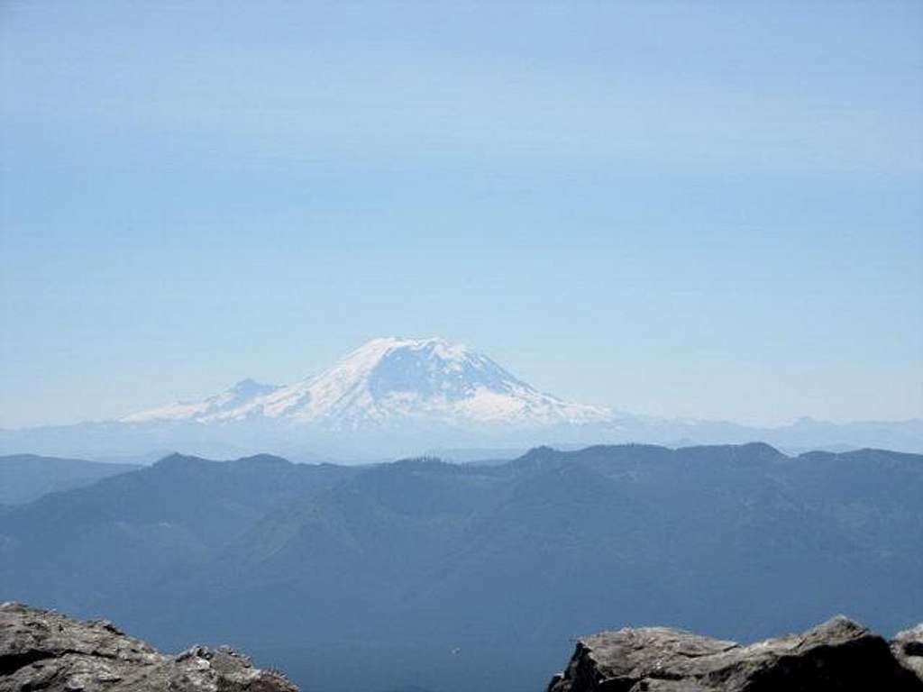 Ranier viewed form the top of...