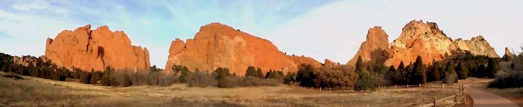 Garden Of The Gods Panoramic.