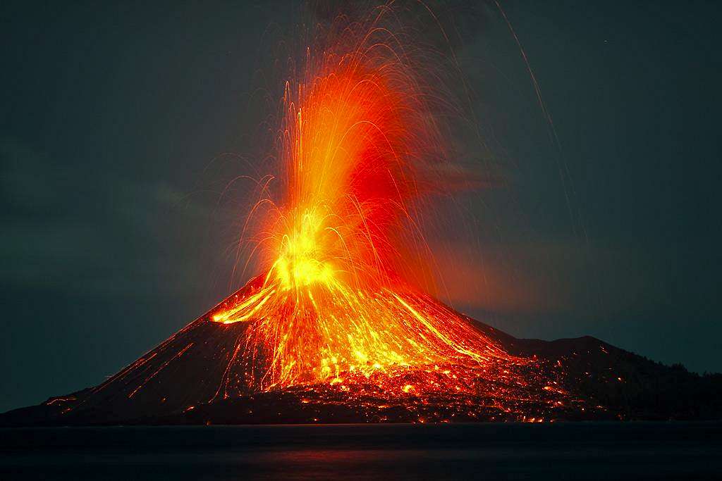 Exploding Krakatau