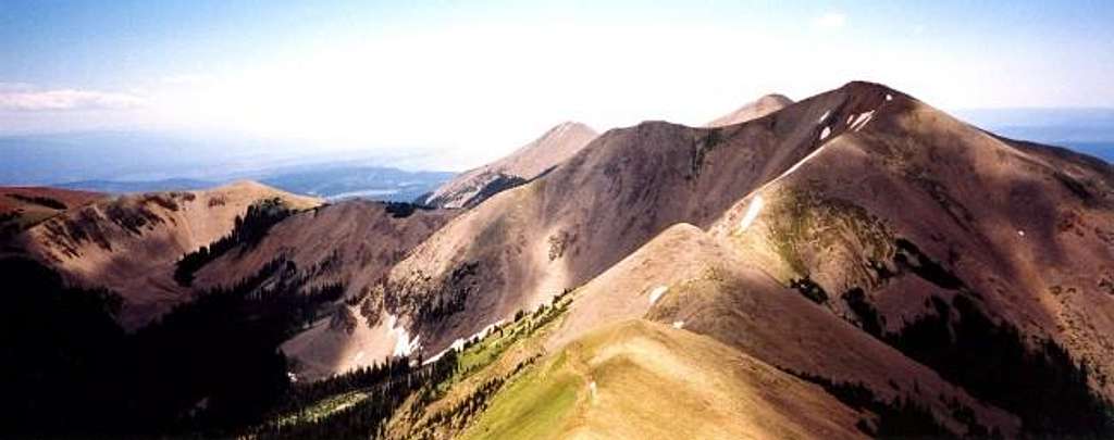 July 6, 2001
 Manns Peak and...
