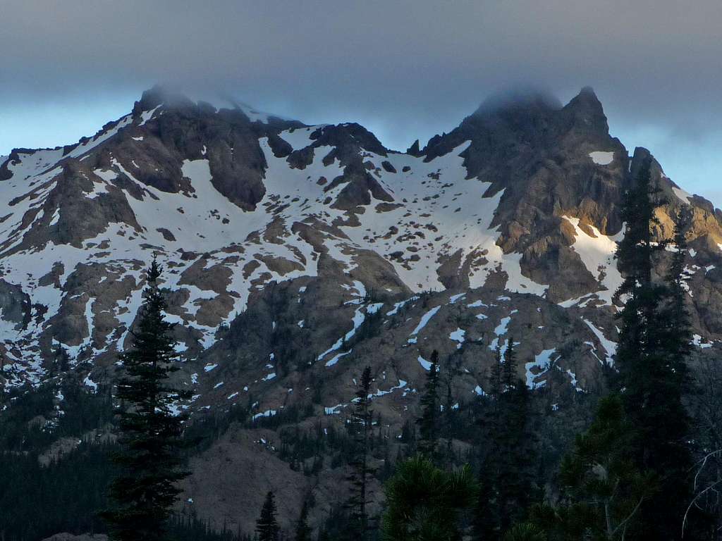 Ingalls Peak with Clouds