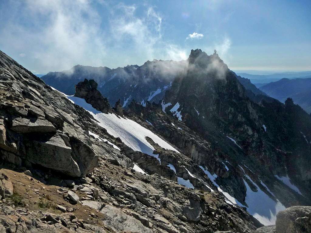 Looking towards Sherpa Peak