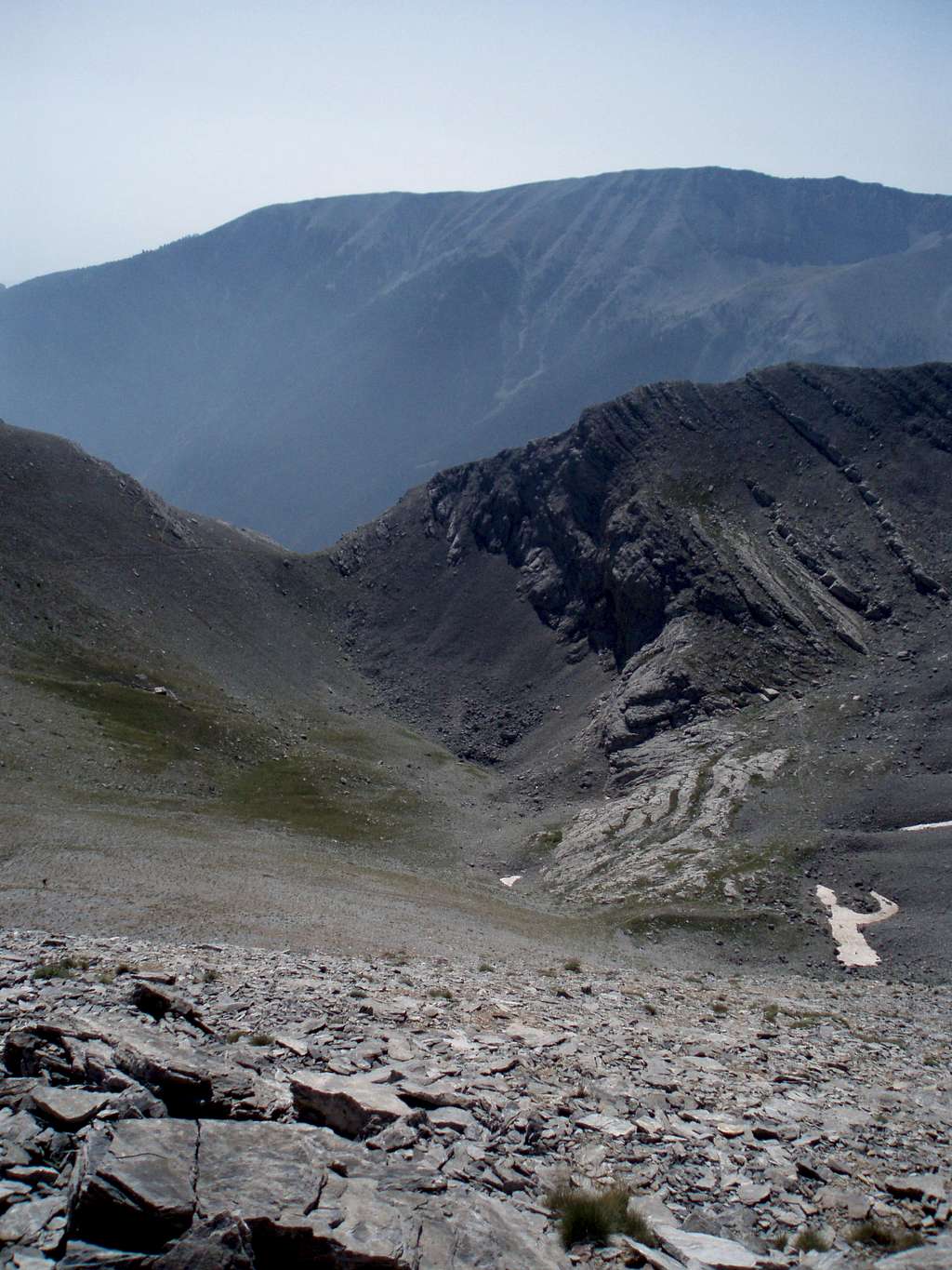 Gourna below Stefani photographed from Toumba peak