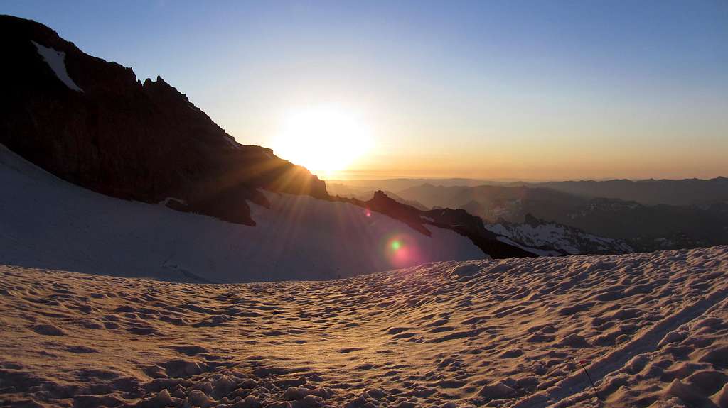 Morning at Camp Muir