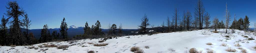 Sugarloaf Peak summit panorama