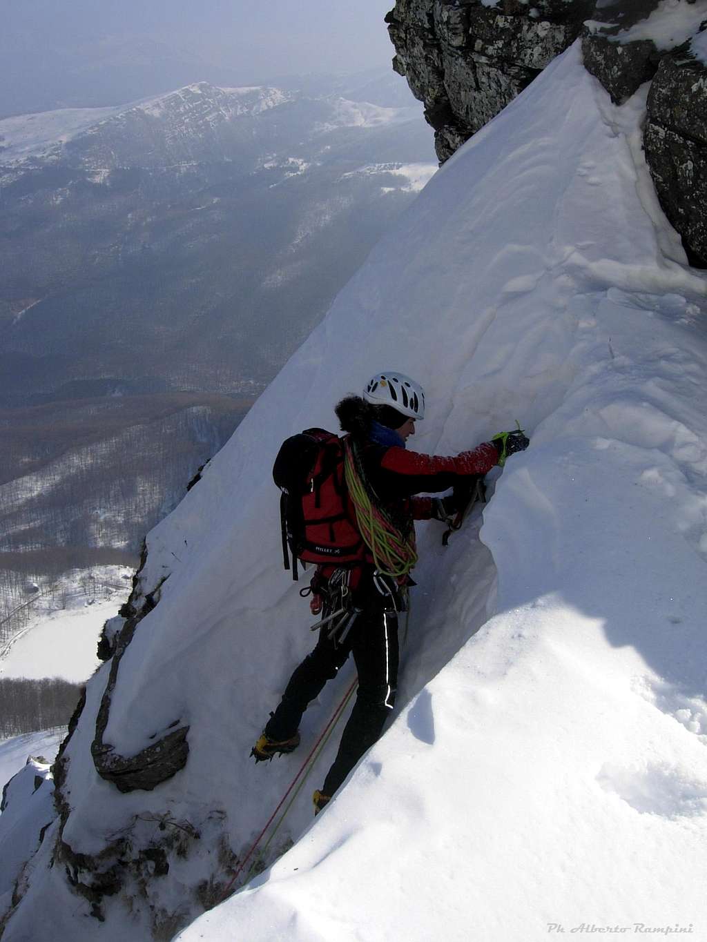 Monte Giovo, Central Gully final pitch