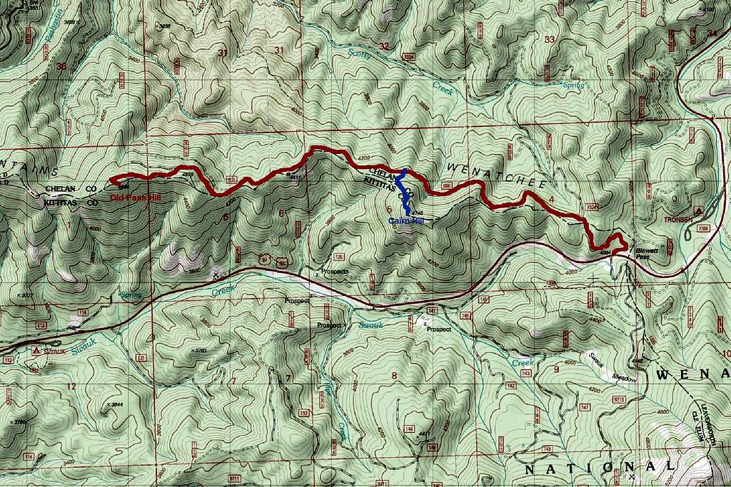 Map of the TR