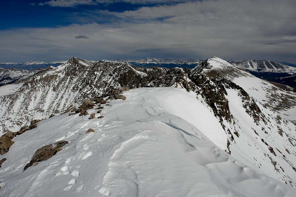 Drift Peak, summit view NE