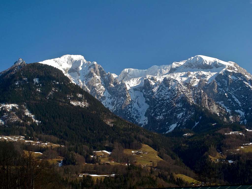 March in the Berchtesgaden area