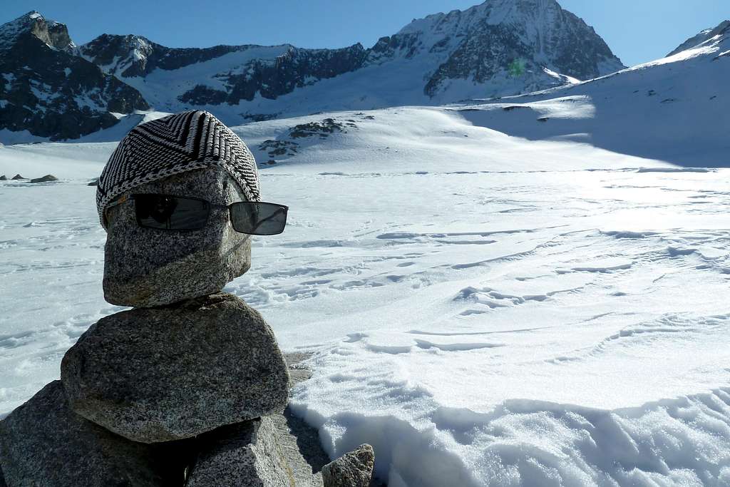 Mr. Steinmann at Monte Magro, South Tirol, Italy