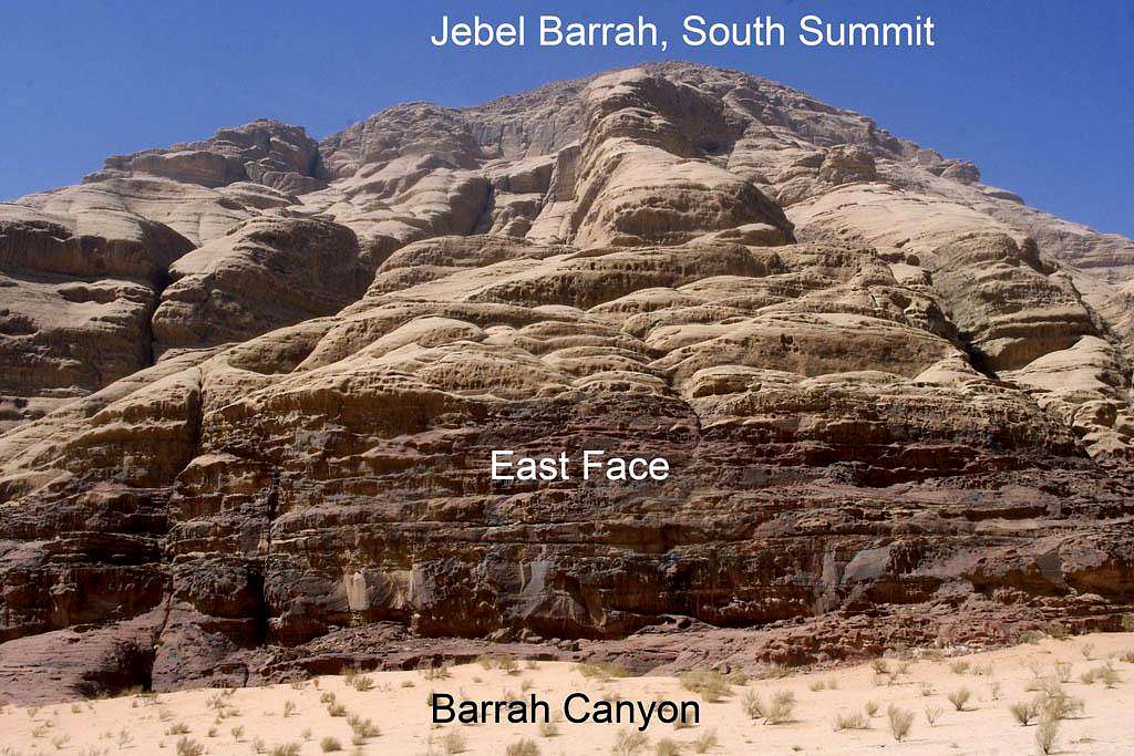 Jebel Barrah, South Summit